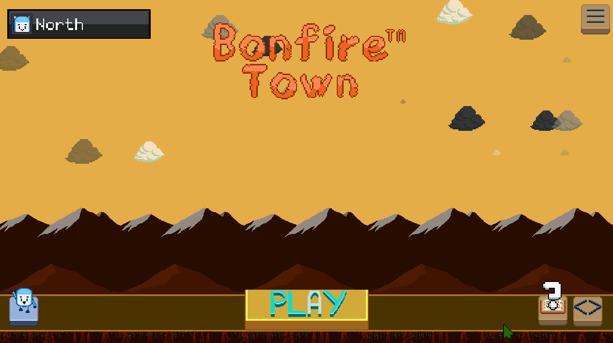 Bonfire Town main gameplay screenshot