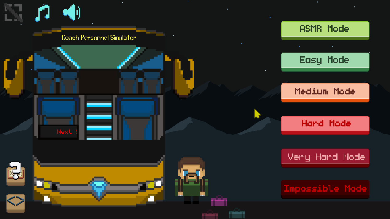 Coach Personnel Simulator management screenshot